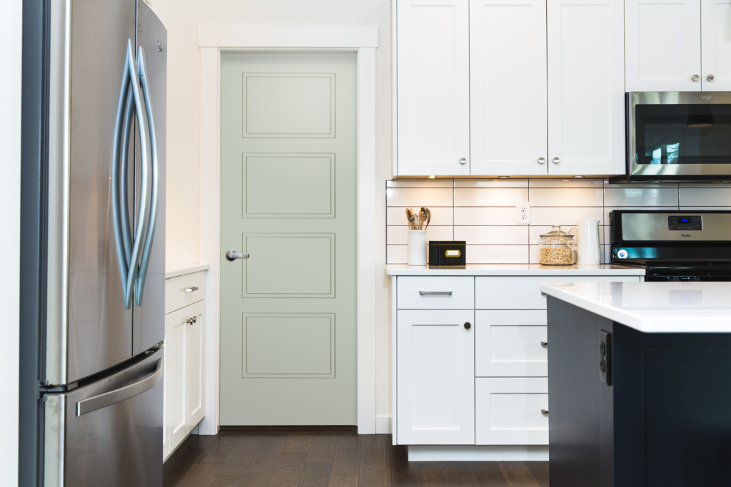 Elemental Double LIne 4 Panel grooved interior door