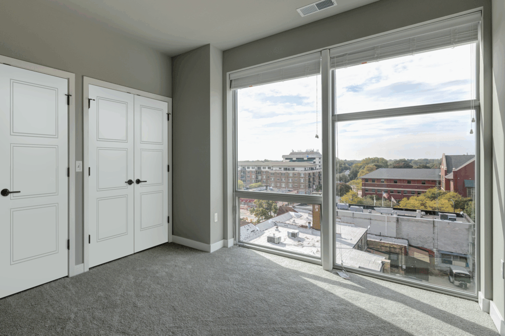 Elemental Double Line 3-Panel Interior Door